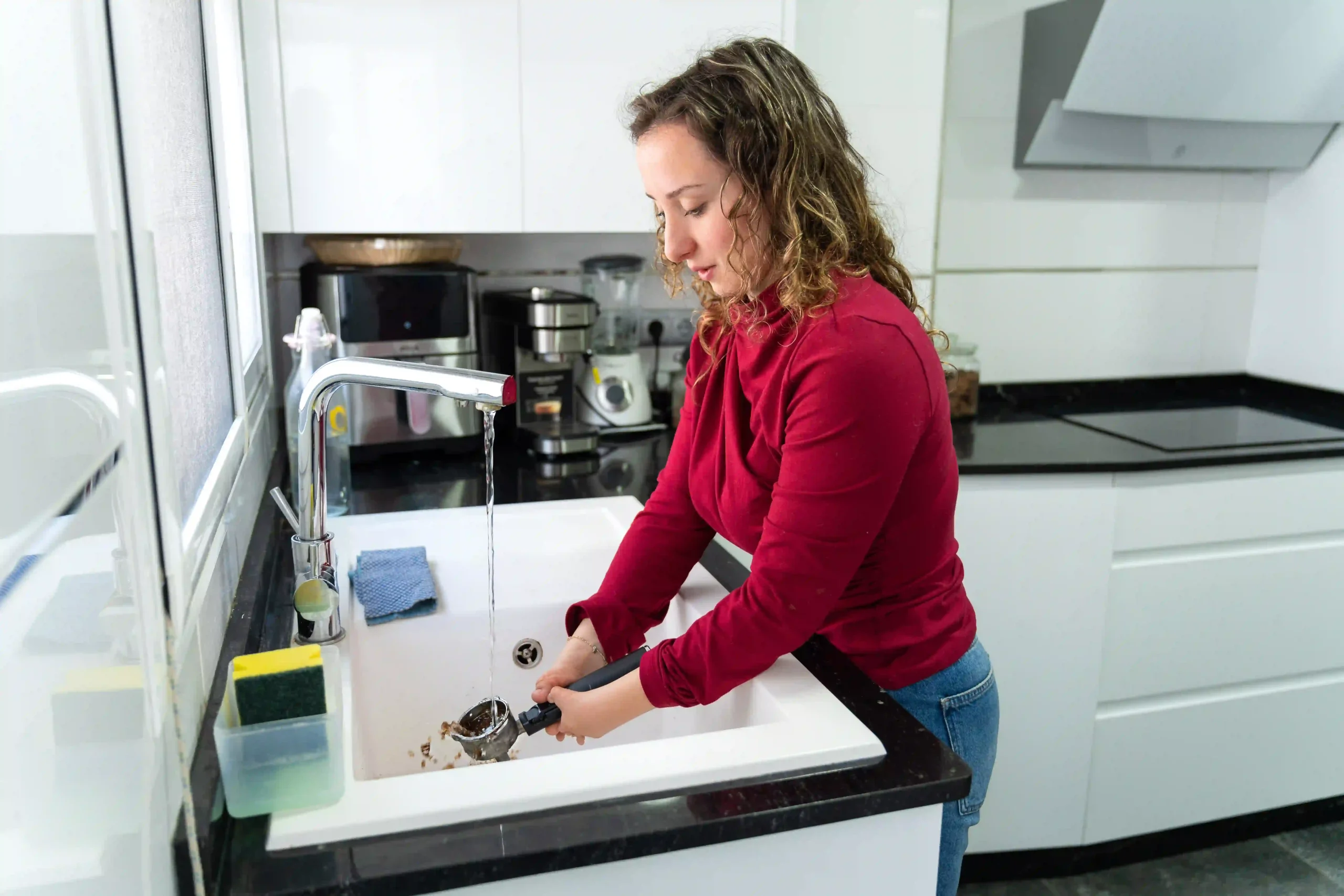 Women doing dishes